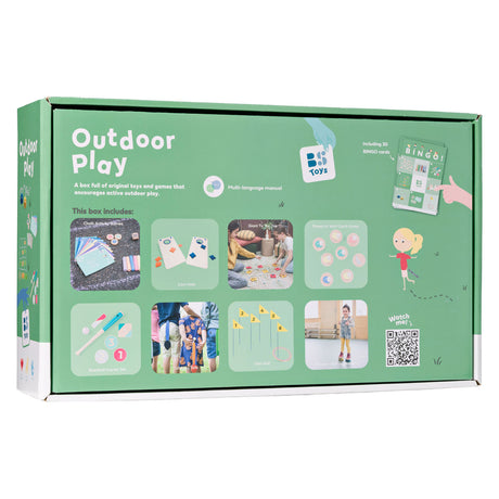 Bs toys bs toys outdoor play spelbundel – 8 actieve buiten- en binnen spellen voor kinderen