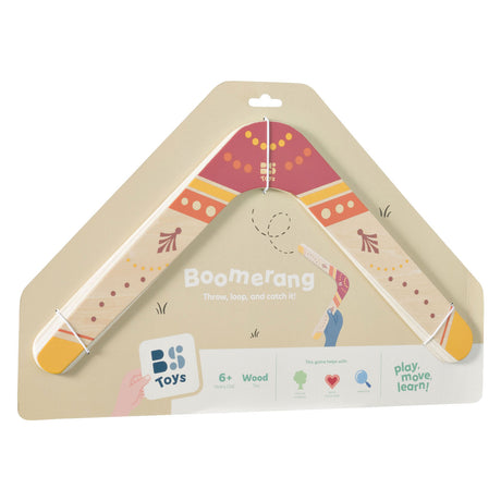 Bs toys – boemerang – buitenspeelgoed – fsc houten boemerang – vanaf 8 jaar