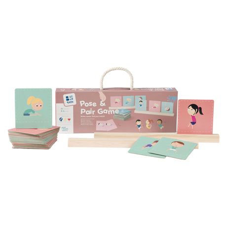 Bs toys – poseer combineer spel – bordspel – kaarten nadoen matchen – vanaf 4 jaar