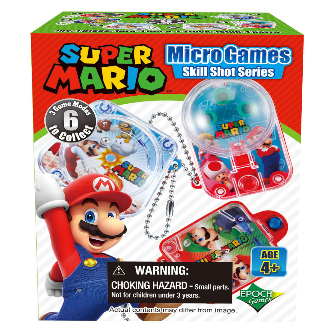 Epoch games super mario micro games skill shot series sleutelhanger