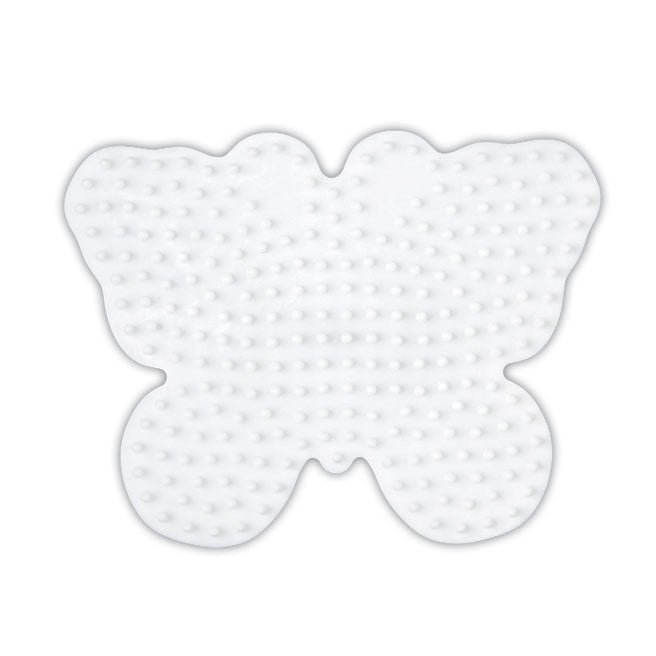 Hama Boeds Beads Beads Placa molida Mariposa blanca