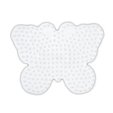 Hama Boeds Beads Beads Placa molida Mariposa blanca