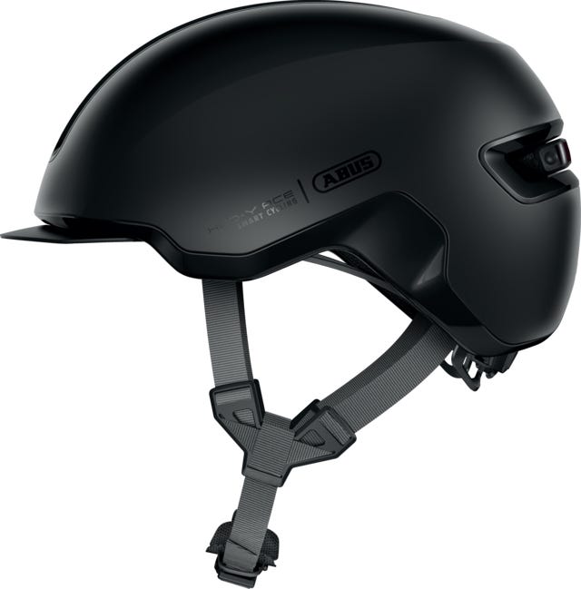 Abus helm HUD-Y velvet Zwart M 54-58cm