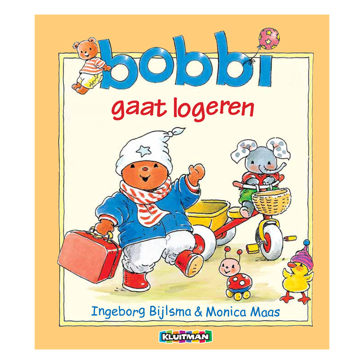 Uitgeverij kluitman bobbi gaat logeren