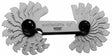 Vogel schroefdraadmeter ww metr.