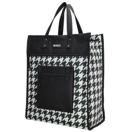 Beagles shop go boodschappentas pied-de-poule 35,5x17x42cm