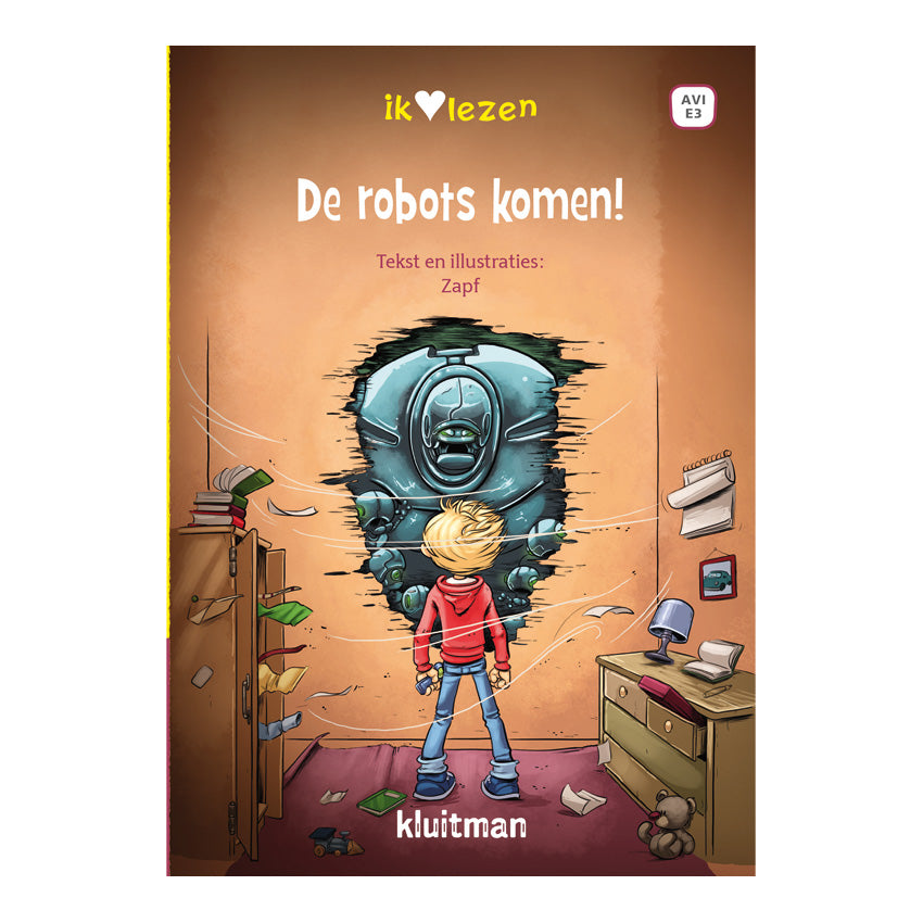 Uitgeverij kluitman de robots komen! avi e3