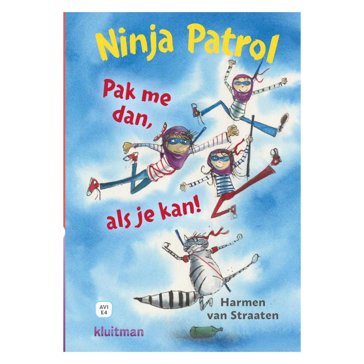 Uitgeverij kluitman ninja patrol pak me dan als je kan! avi-e4