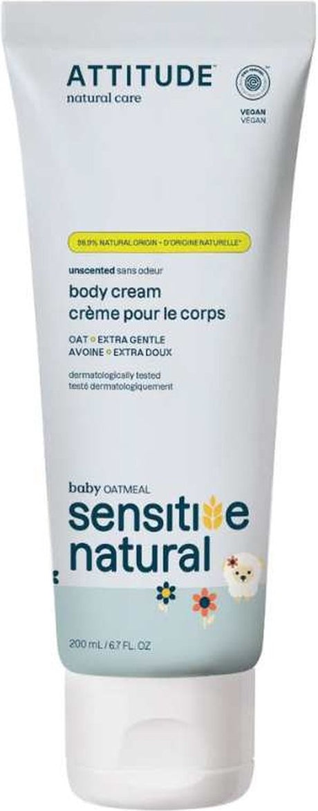 Attitude - sensitive skin care baby soothing body cream