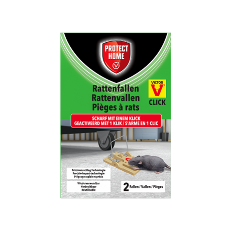 Pro-tect 1066345 - val ratten plastic 2 stuks | 2 stuks