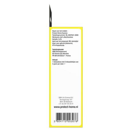 Pro-tect 1066306 - express muizenmiddel 1 stuk | 2 stuks