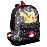 Pokémon sac à dos avec poche de poche avant Pokeball Pikachu