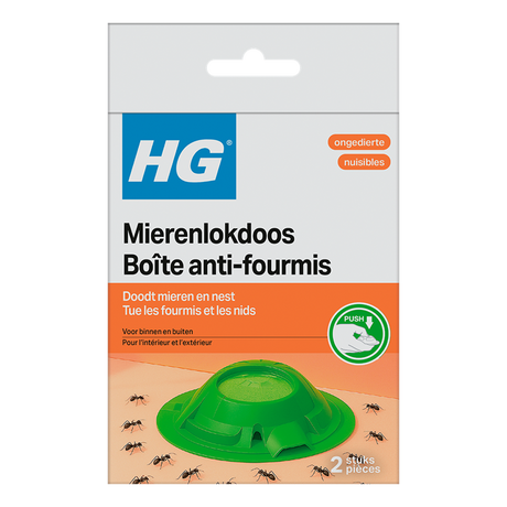 Hg mierenlokdoos voor binnen en buiten nl be