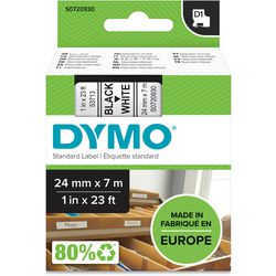 Label tape 53713 dymo 24mmx7m zwart