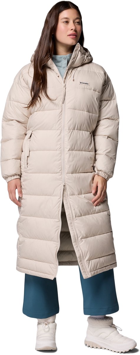 Columbia pike lake™ iii long jacket dames outdoorjas - dark stone s