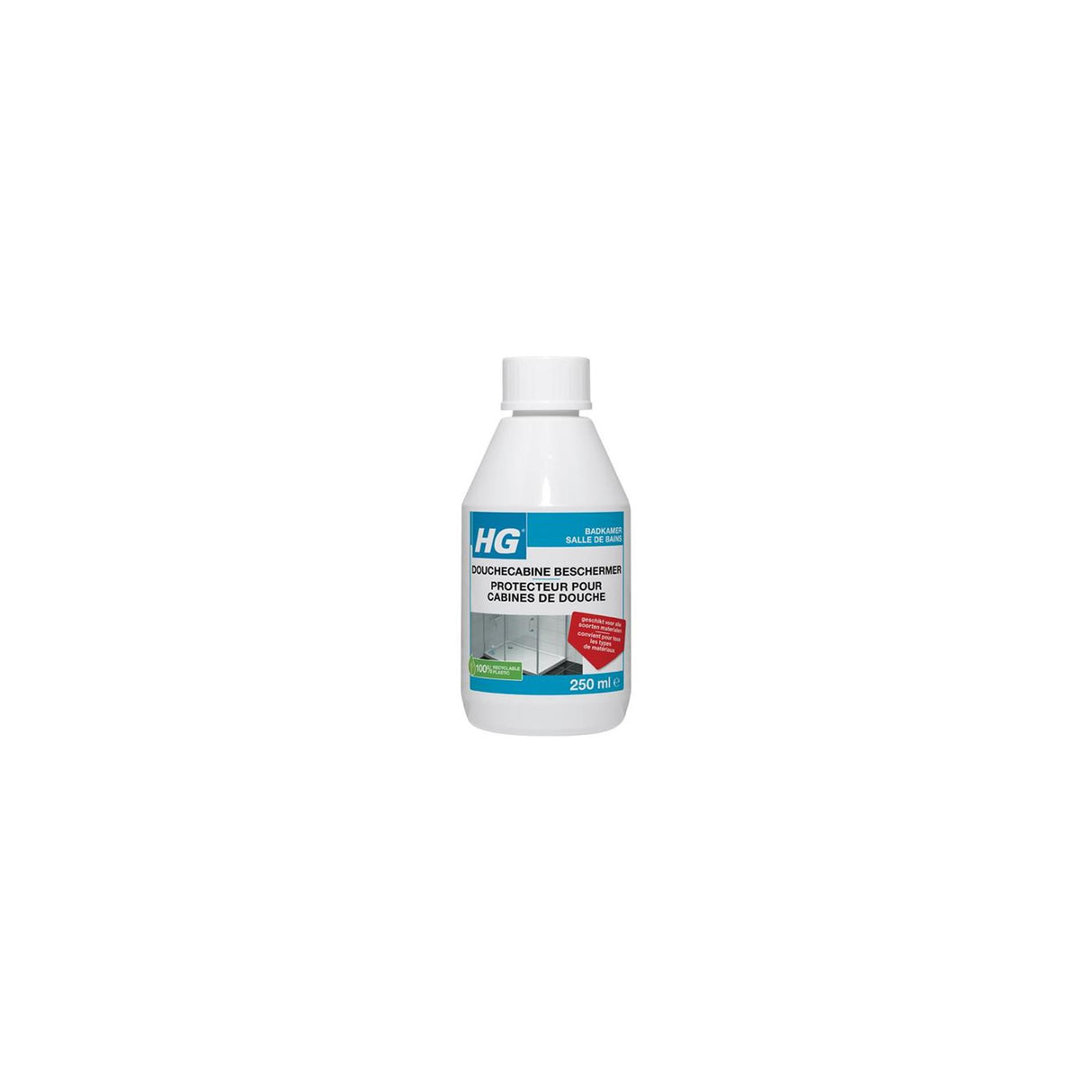 Hg douchecabine beschermer 250ml