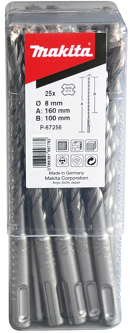 Makita - boren voor beton - sds-plus - 10 stuks