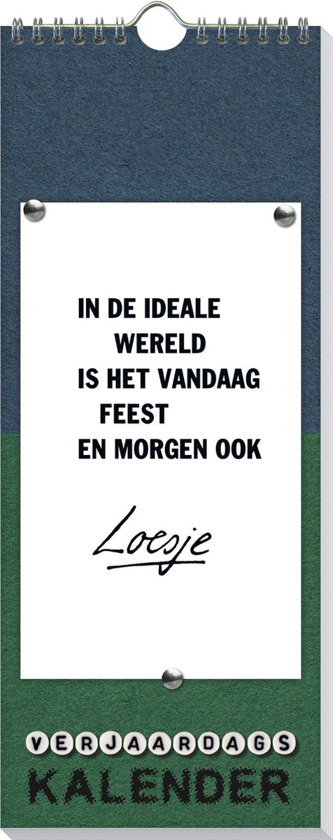 Imagebooksloesje loesje verjaardagskalender