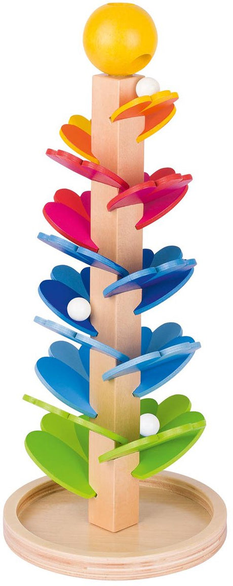 Goki houten knikkerspel met geluiden