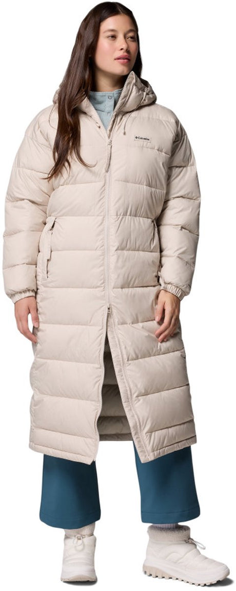 Columbia pike lake™ iii long jacket dames outdoorjas - dark stone l
