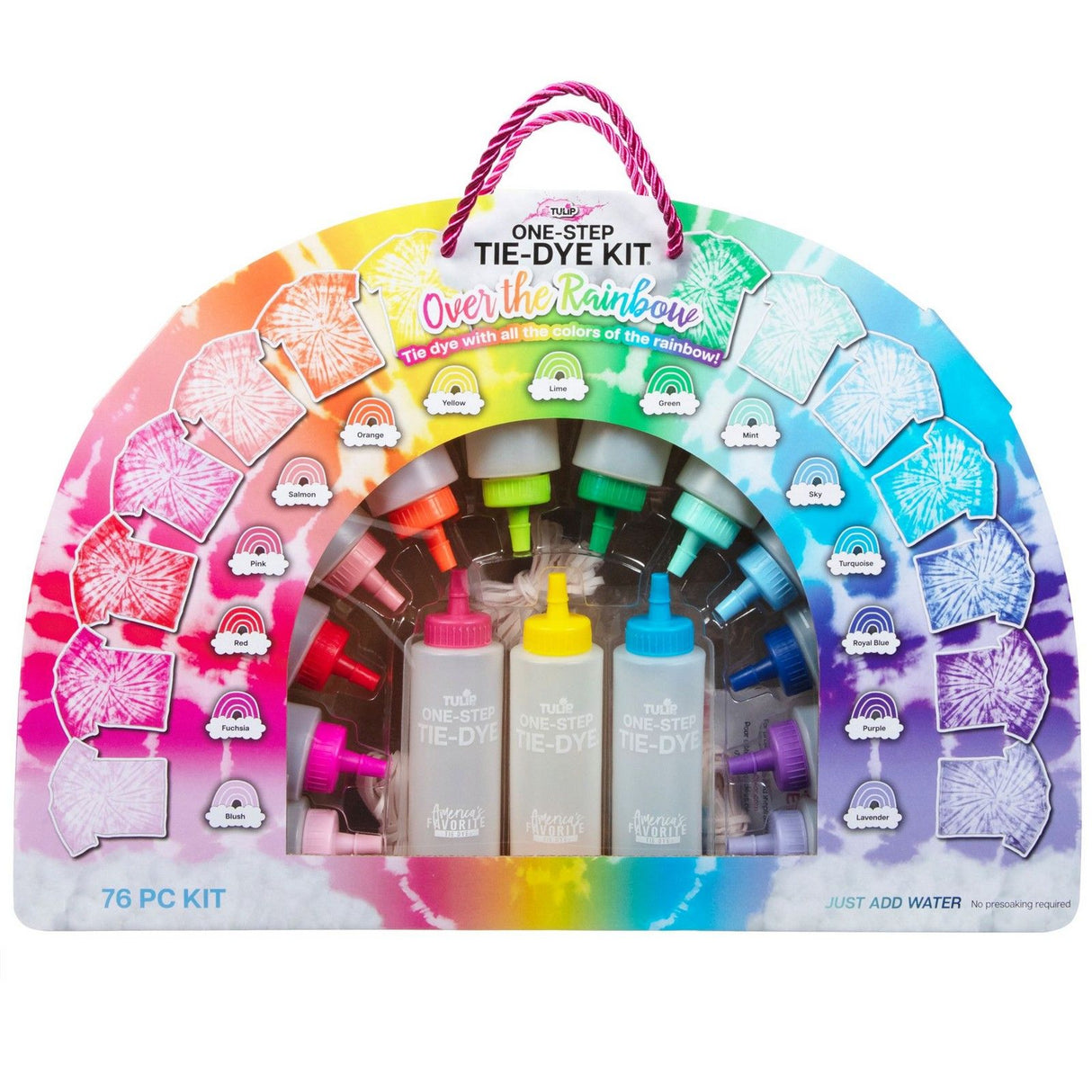Tulip one-step tie dye • rainbow arch kit xl