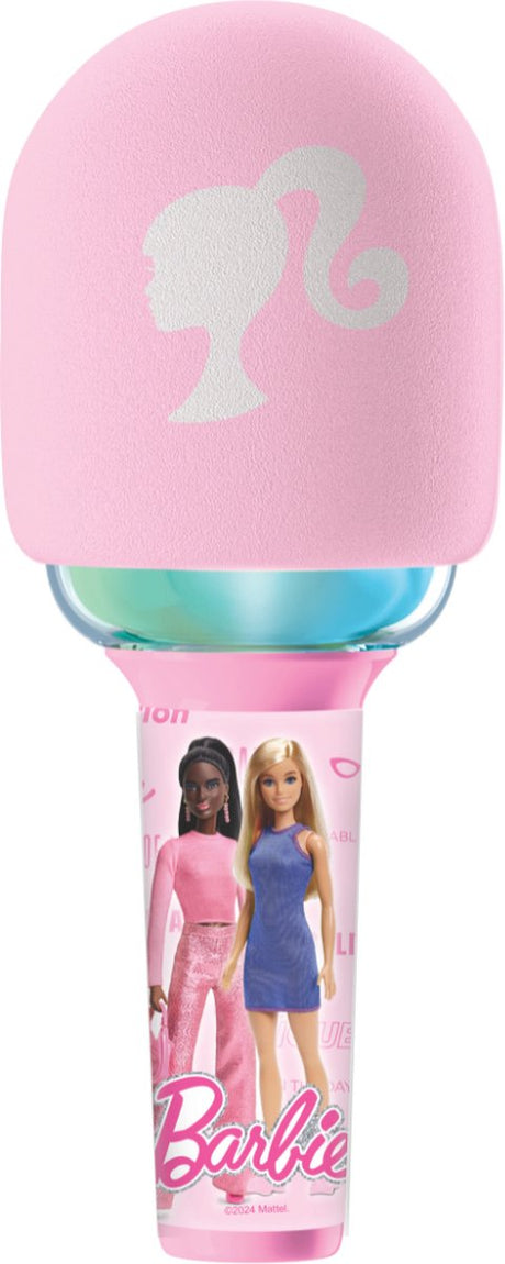 Lexibook barbie karaoke microfoon - microfoon met geluid- en lichteffecten
