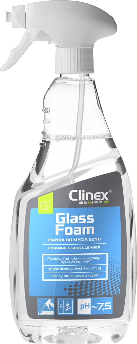 Clinex glass foam glasschuimreiniger 650 ml