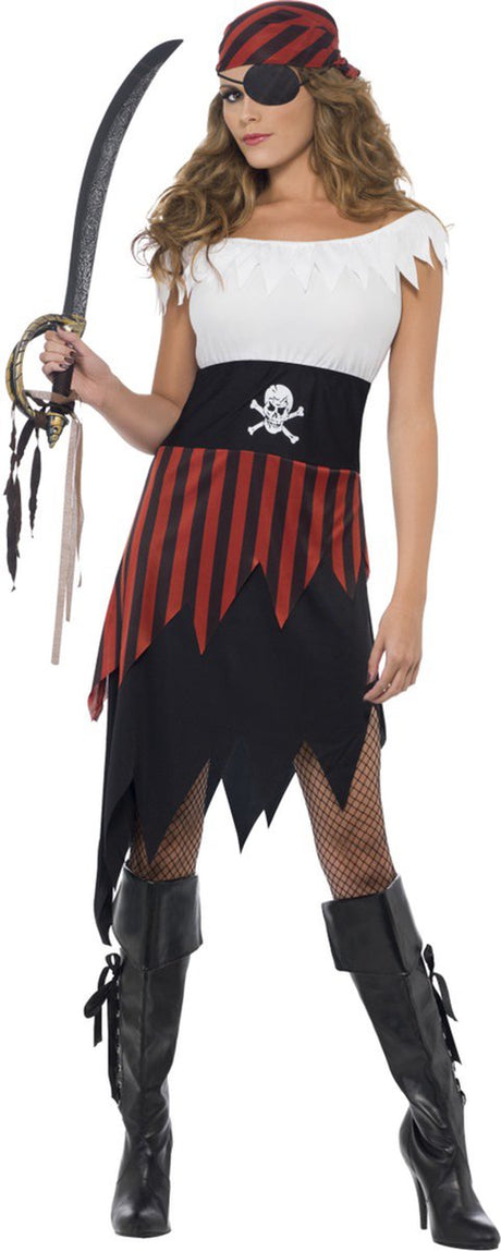 Vegaoo piraten kostuum voor vrouwen - verkleedkleding - small s