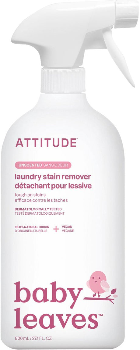 Attitude - baby leaves laundry stain remover unscented (6x)