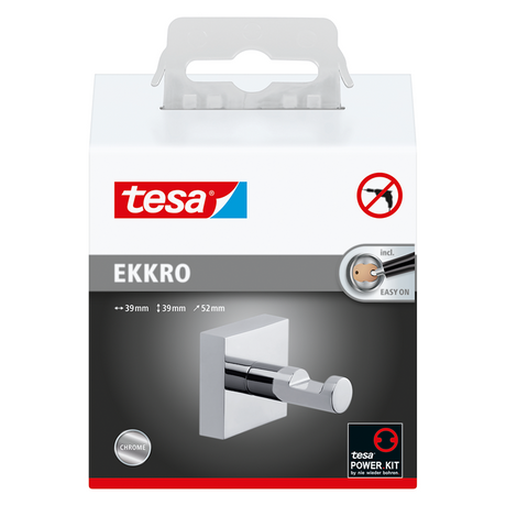 Tesa ekkro handdoekhaak lijm metaal
