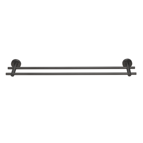 Tesa 1072309 - moon grafiet handdoek rek dubbel | 2 stuks
