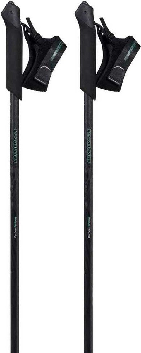 Komperdell poniente carbon stokken zwart 105 cm