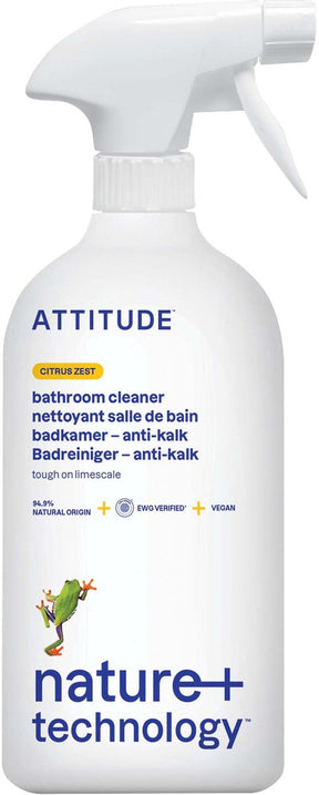 Attitude - nature+ bathroom cleaner citrus zest (6x)