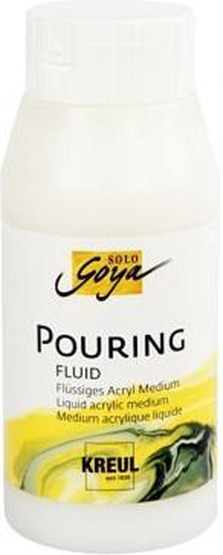 Creativ company pouring fluid - kleurloos - vloeibare verf - verf gieten - 750ml - kreul - creatieve verf - 1 stuk
