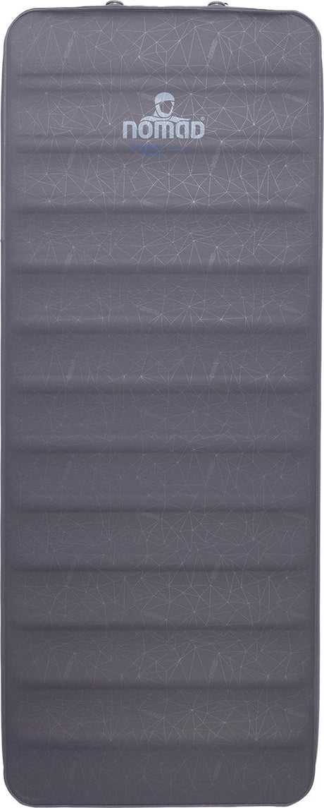 Nomad ® darwin plus xw 10.0 slaapmat zelfopblazend | 198 x 78 | graphite | 10 cm dikte | lichaamsvormend | comfortabel kamperen | incl hoes