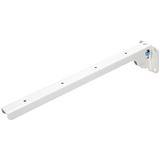 1059996 - plooibaar konsool 300 wit draagkracht 75 kg per paar | 6 stuks