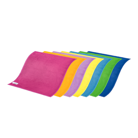 Vileda 1063146 - doek colors microvezel x8 | 10 stuks