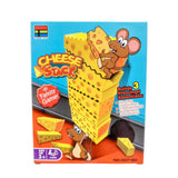 Spel kaas stapelen op muis