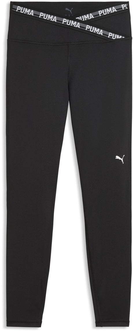 Puma strong cross front hoge taille 7 8 leggings zwart xs vrouw xs