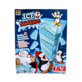 Spel ijs stapelen op pinguin