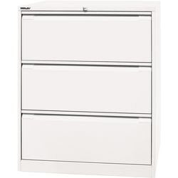 Archiefkast bisley df3696 verkeerswit 3 lades