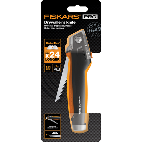 Fiskars carbonmax gipsplaatmes