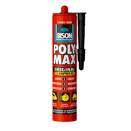 Bison 1029810 - b. poly max® express 425 g zw | 3 stuks