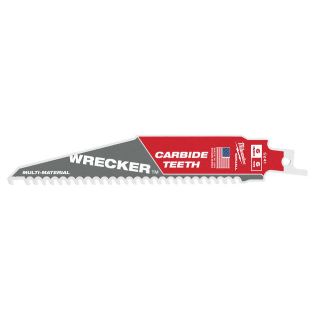 Milwaukee perziken s tct carbon-based wrakken 150mm 6t 1szt.