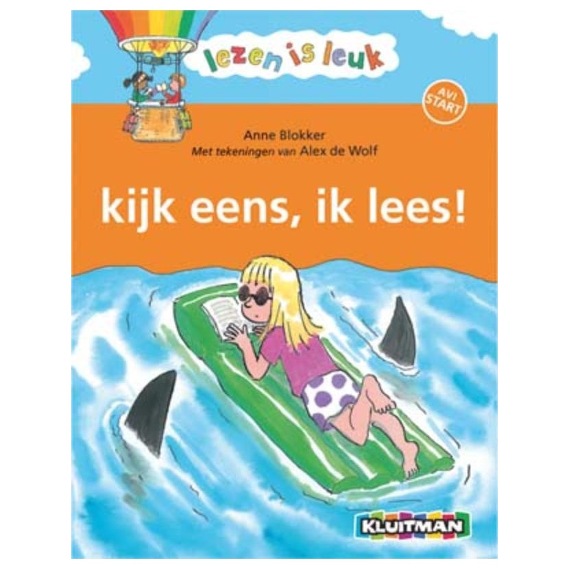 Uitgeverij kluitman lezen is leuk kijk eens ik lees avi-start