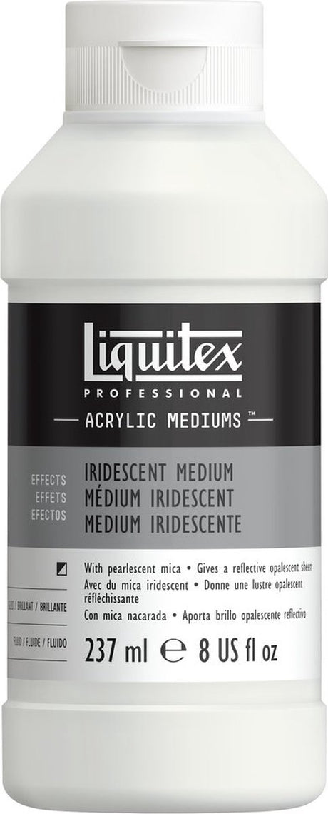 Liquitex 107008 professional iridescent medium 237 ml – acryl additief voor schitterende kleuren glansfinish