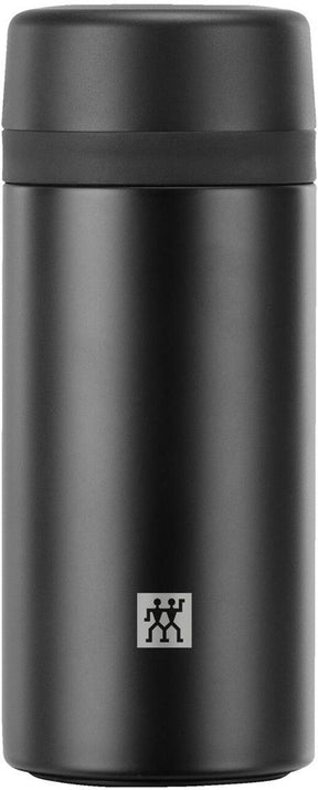 Zwilling thermo thermosfles met zeefinzet 420 ml - zwart
