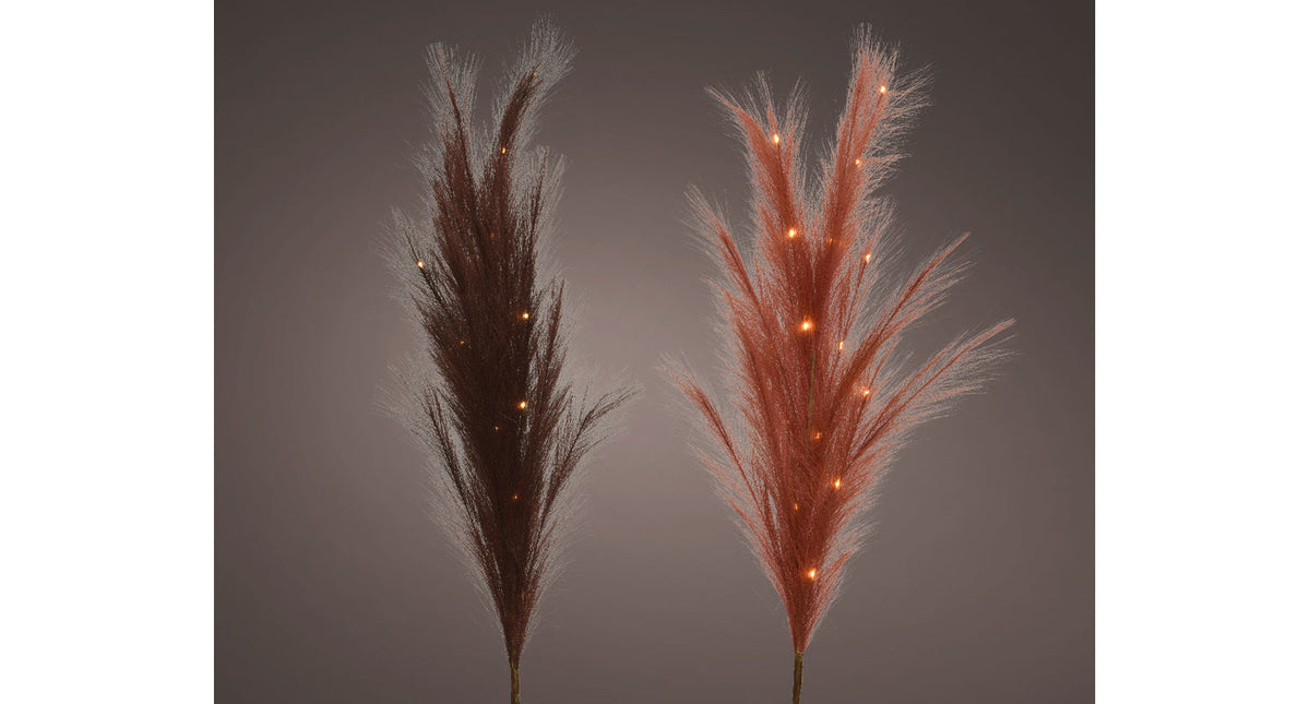 Micro led warm white plume fabric bo indoor autumn assorted h70 cm