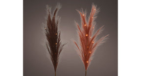 Micro led warm white plume fabric bo indoor autumn assorted h70 cm
