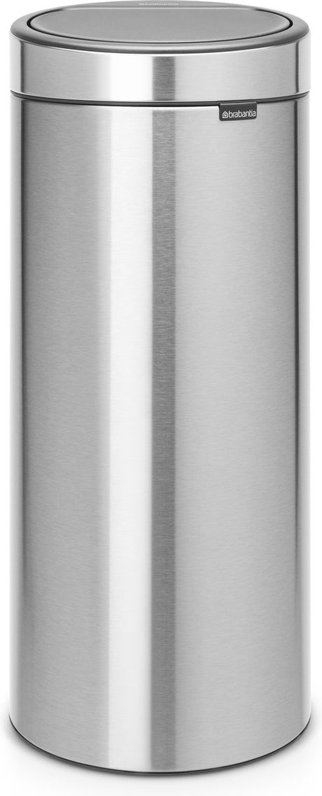 Brabantia touch bin prullenbak - 30 liter - matt steel fingerprint proof
